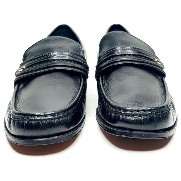 FLORSHEIM Como Leather Preppy Moc Toe Bit Strap Dress Penny Loafers Mens 10.5 D main image 9